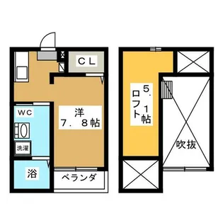 Garuda大同【1階】の間取り