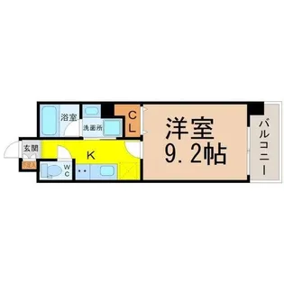 千種アヴァンギャルドプレイス【6階】の間取り