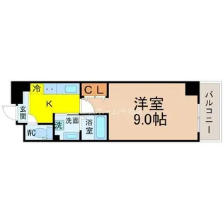 リシュドール鶴舞公園【2階】の間取り