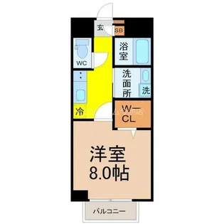Tu Casa KEIWA(ケイワ)【4階】の間取り
