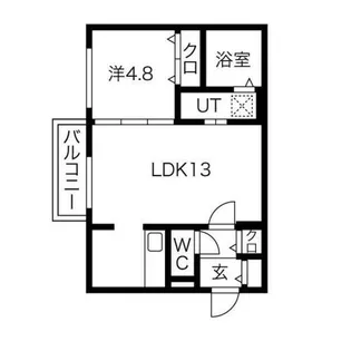 ZABO NOIR 11【103号室】の間取り