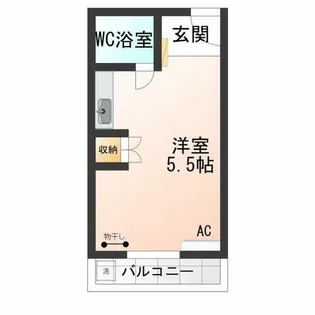 豊明アサノビル【310号室】の間取り