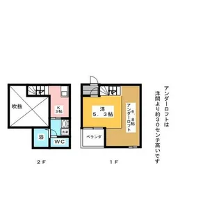 アプローズ【2階】の間取り