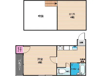 レティーフ平尾【2階】の間取り