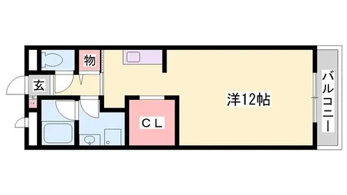 フィオーレ北条【2階】の間取り