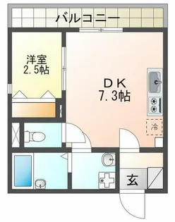 グループメゾン須磨東町【3階】の間取り