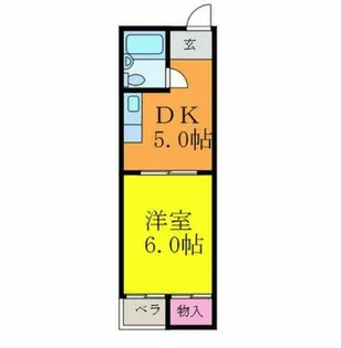 アクティ香露園【3階】の間取り