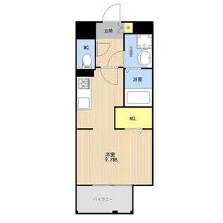 LIBTH高宮Ⅳ【1204号室】の間取り