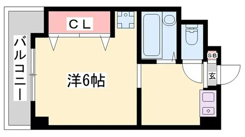 ハッピーコート豊沢【3階】の間取り