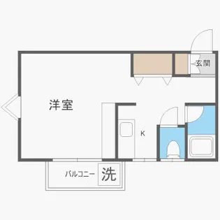 ピナクル笹原【103号室】の間取り