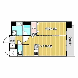 スプランディッド茨木天王【2階】の間取り
