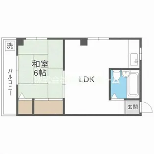 サンハイツいすゞ【2階】の間取り