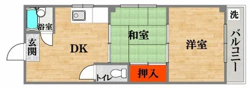 ロイヤル今川【603号室】の間取り