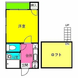 グレイスHRM【103号室】の間取り
