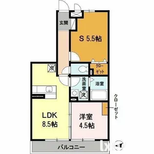 ノルド・リモーネ【3階】の間取り