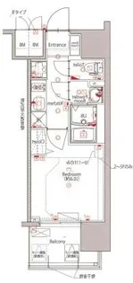 MAXIV新栄【908号室】の間取り