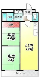 弘恵マンション【2階】の間取り