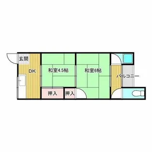 西田文化【2階】の間取り