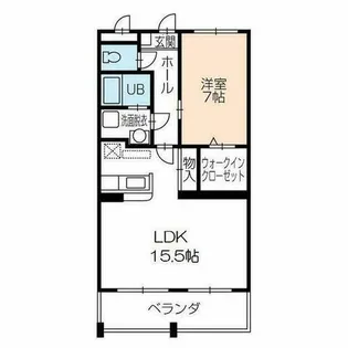 グランシャリオ【303号室】の間取り