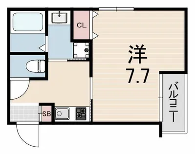 N’S VILLAGE西宮戎【2階】の間取り