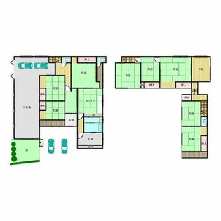 大阪府摂津市鳥飼下2丁目【一戸建】の間取り