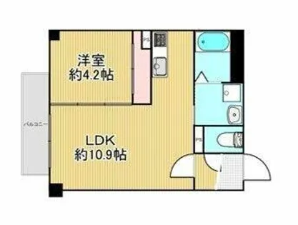 GARDENIA茨木【3階】の間取り