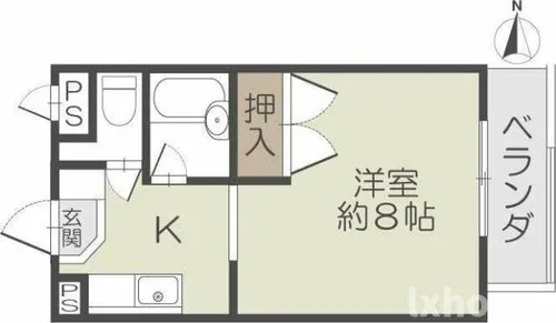 アルカディアST【3階】の間取り