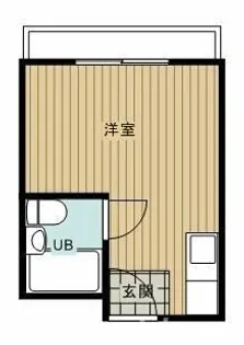 タウン穂積【2階】の間取り