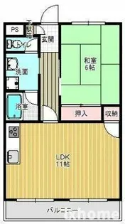 アクシスコート三島丘【2階】の間取り