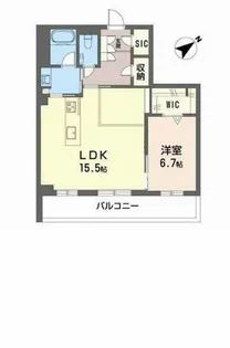 シャーメゾンステージ茨木春日【3階】の間取り