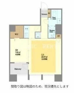 RE BLDG【11階】の間取り