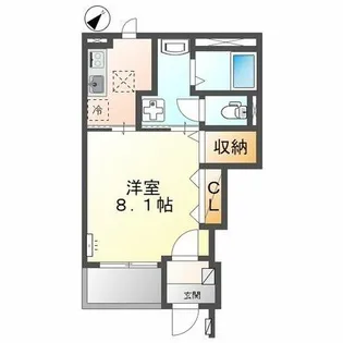 エスペリア【1階】の間取り