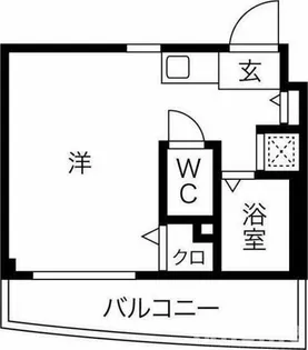 アルビヨン千里丘【2階】の間取り
