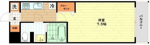 アクロス福島アーバンヒルズ【2階】の間取り