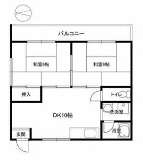 シャトーかわもと【3階】の間取り
