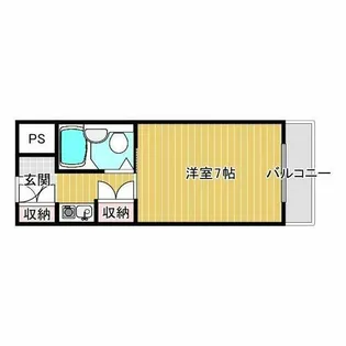 カーサ茨木【1階】の間取り