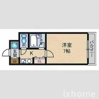 カントリー青葉ハイツ【2階】の間取り