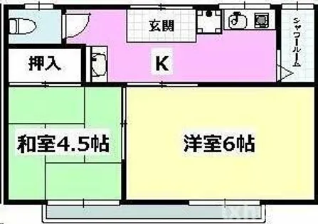 辻子マンション【3階】の間取り