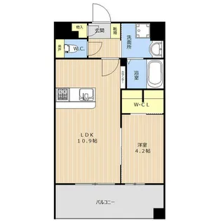 プレミアムレジデンス別府駅前【11階】の間取り