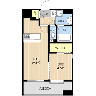 LIBTH高宮【6階】の間取り