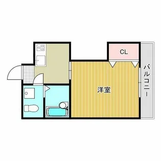 第9薩摩マンション【2階】の間取り