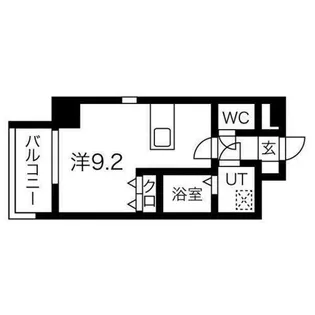 アレーヌコート金山【6階】の間取り