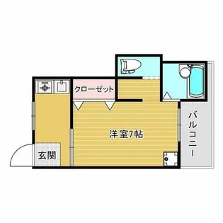 アンフィニィ・橋の内Ⅳ【3階】の間取り