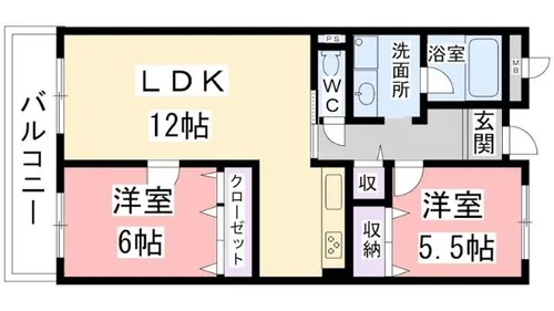 エル・ドラド・ハル【305号室】の間取り