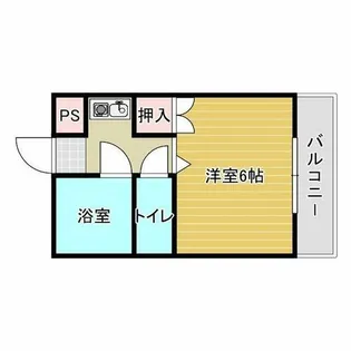 1Kの間取り画像