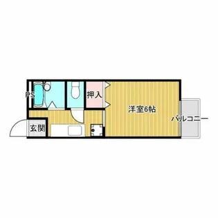 ウィンヒル上郡Ⅰ【2階】の間取り