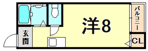 神垣ハイツ【1階】の間取り
