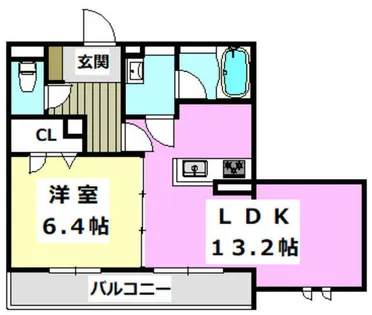 シャーメゾン Vianca【3階】の間取り