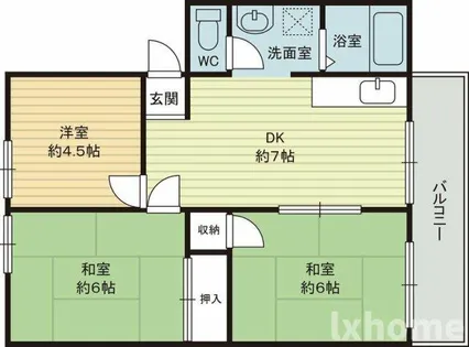 メゾンあい【2階】の間取り