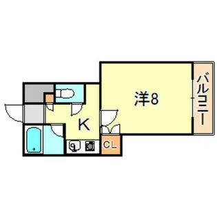 カレッジタウングリーンヒル【1階】の間取り